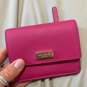 Kate Spade small keychain wallet